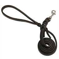 Buy Leather Dog Leash  2 Stainless Steel Snap Hooks
