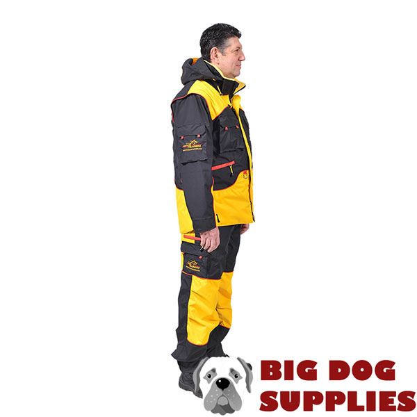Convenient Training Suit with Several Pockets