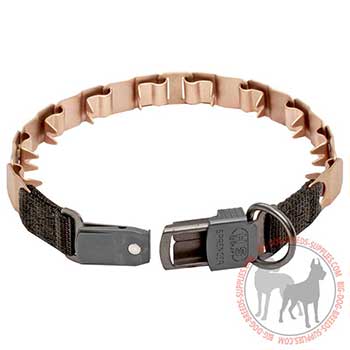 Strong Neck Tech Dog Collar with Secure Hardware