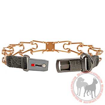 Longevous Dog Pinch Collar with Strong Hardware