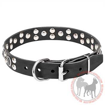 Leather Dog Collar for long Service