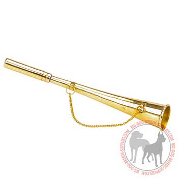Strong Brass Dog Horn