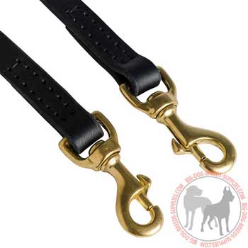 Dog leash leather durable equipment